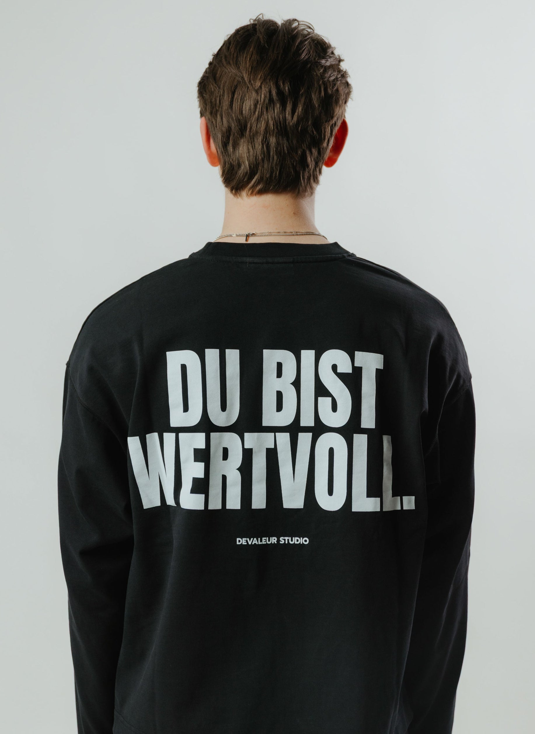 DU BIST WERTVOLL LONGSLEEVE
