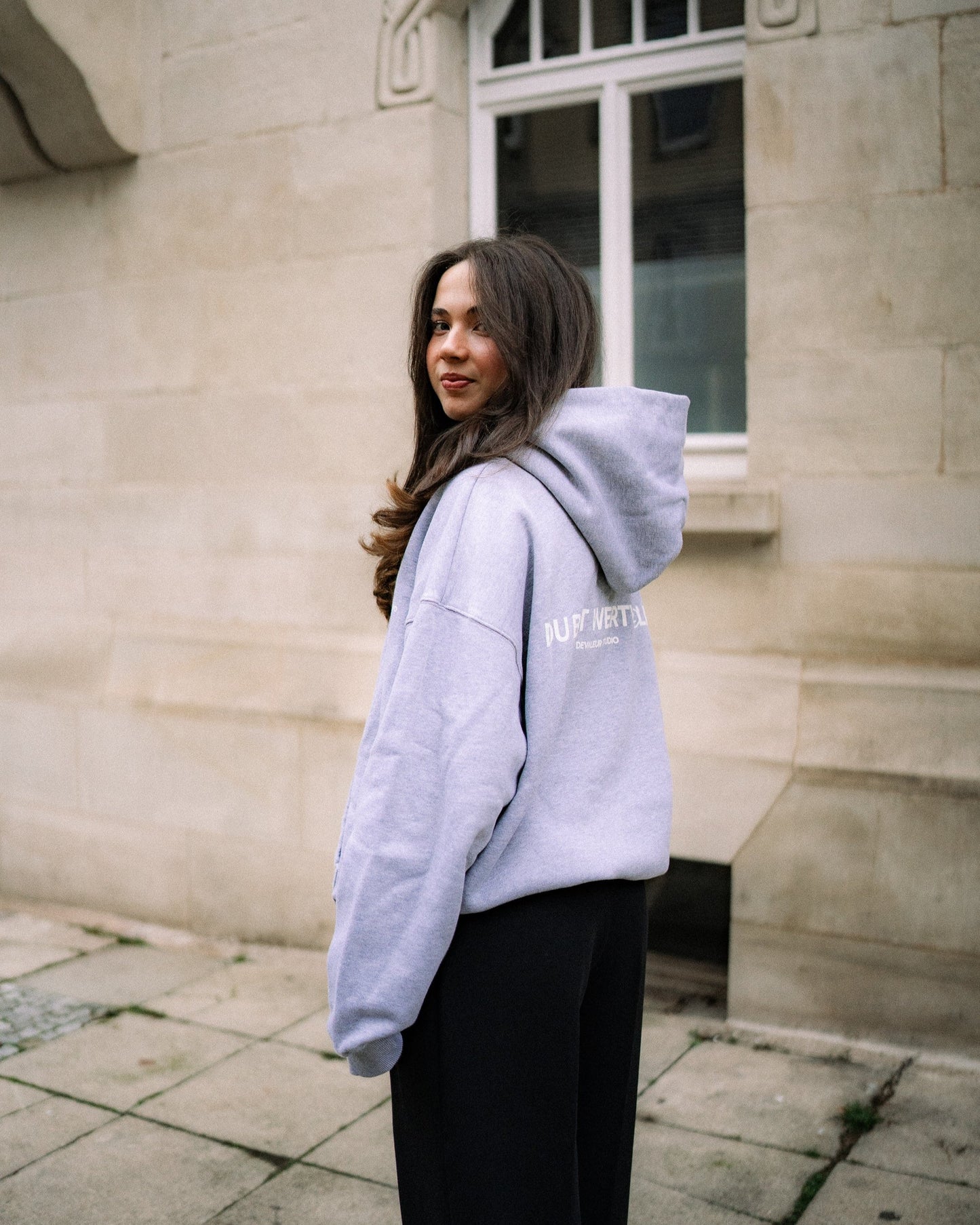 DU BIST WERTVOLL HOODIE (Grau)