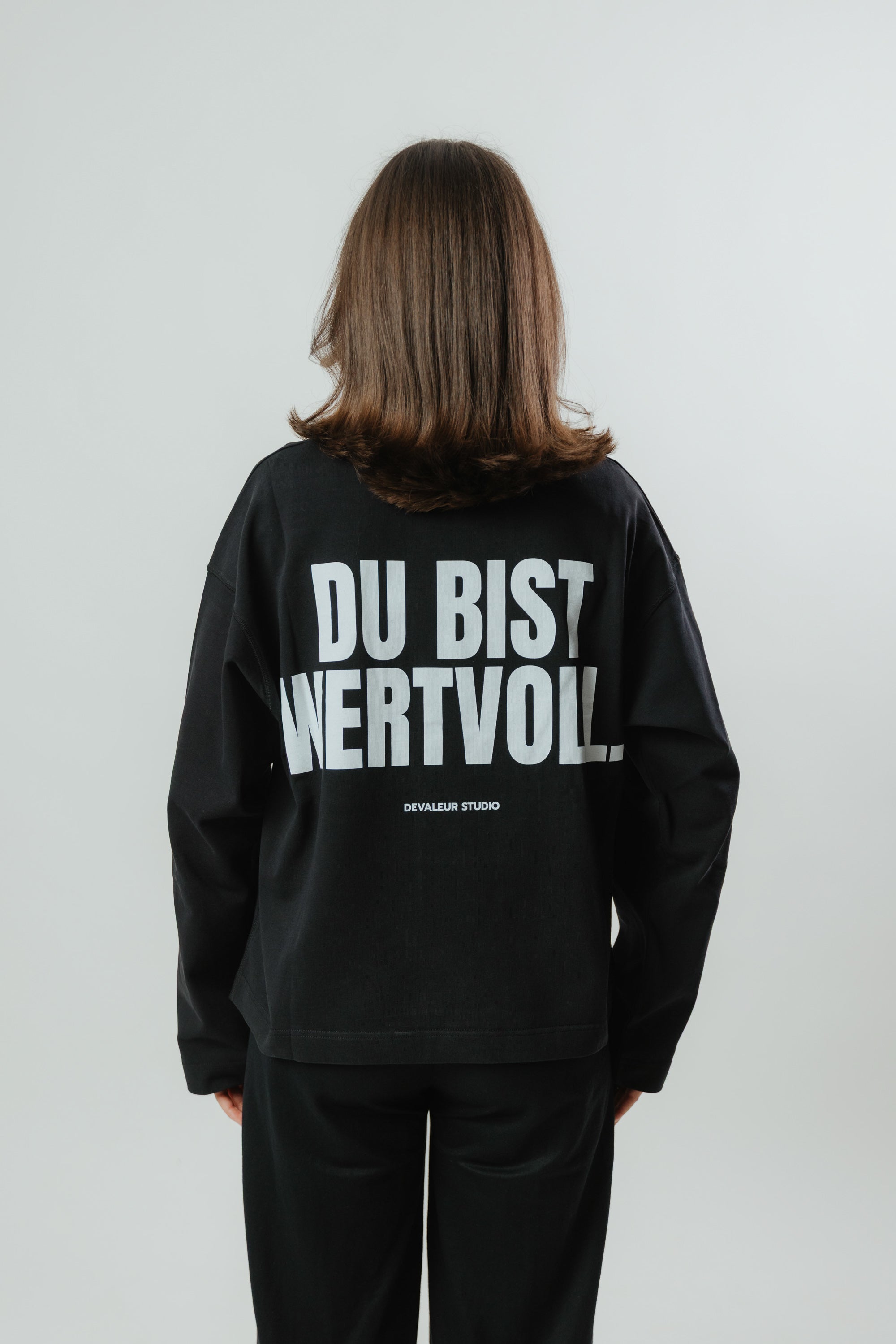 DU BIST WERTVOLL LONGSLEEVE